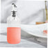 500ml Set 16oz Mouthwash Dispenser Kit with Glass Cup Bathroom Accessories Glass Mouthwash Bottle with Pour Spout