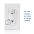 DHS05-1LT, Leviton Humidity Sensor Switch for Bathroom Exhaust Fan, Automate Ventilation, Air Circulation, Moisture