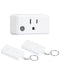 Remote Control Outlet with 2 Remotes, 200 FT Long Range Wireless Light