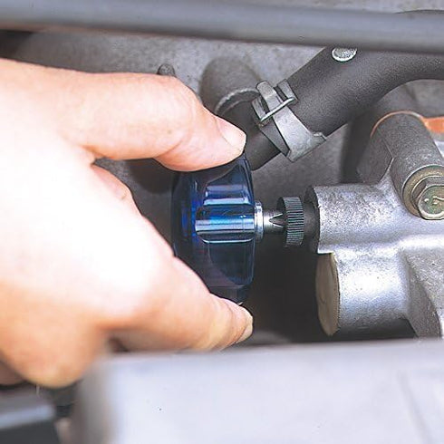 ANEX Mini Stubby Screwdriver For Tight Area Phillips and Flathead 5 Multi Bits Set Blue