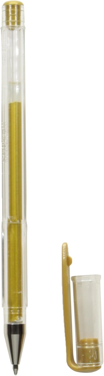 Uni Gel Ballpoint Pen Ball Signo Standard, Gold 0.8mm (UM100.25)