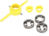 Plastic Pipe Die, PVC Thread Tool Maker NPT Circular Die Set for Durable Thread Plumbing Manual Hand Tool