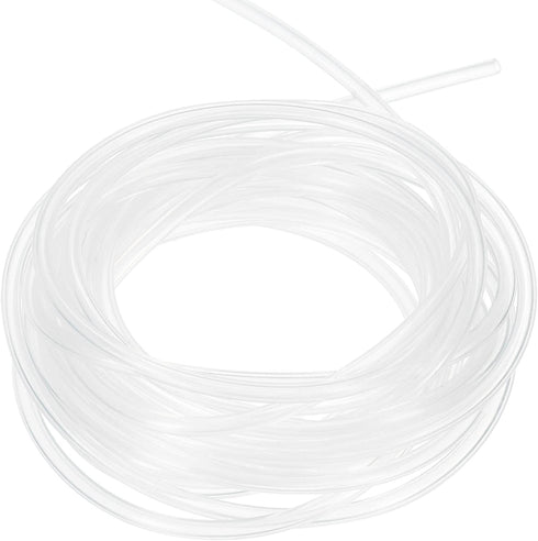 DMiotech 1/16" ID 1/8" OD 13 Feet Clear Silicone Tube, Industrial Silicone Tubing for Water Air Pump