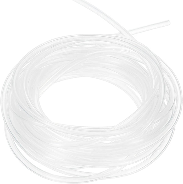DMiotech 1/16" ID 1/8" OD 13 Feet Clear Silicone Tube, Industrial Silicone Tubing for Water Air Pump