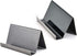 Enyuwlcm Metal Desktop Card Holder, Stainless Steel Business Card Stand for Men Office, Black, 2 Pack