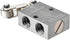 uxcell 2 Position 3 Way 1/4" PT Manual Hand Pull Pneumatic Solenoid Mechanical Valve, S3R-08