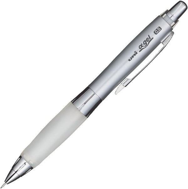Uni Alpha-Gel Shaker Mechanical Pencil, White/Soft Grip, 0.5mm (M5617GG1P.1)