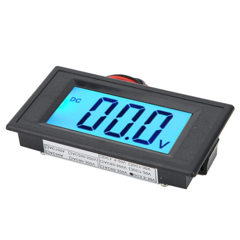 YB5135D LCD Digital Display Two-Wire Voltmeter, Battery Voltage Monitor for Automobiles (DC3.5V-20V)