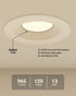 6 Inch, 965LM, 13W (100W 2700K/3000K/3500K/4000K/5000K, Dimmable, 4 Pack Sunco LED Recessed Lighting Retrofit Can