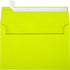 LUXPaper A9 Invitation Envelopes | 50 Qty | 5 3/4" x 8 3/4" | Wasabi Green | 80lb. Peel & Press Text