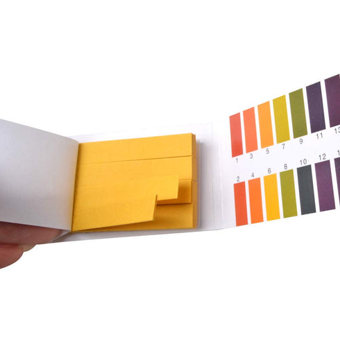 pH Test Paper, 1-14 Extensive Litmus Test Strips for Saliva, Urine, Water, Soil Testing (2-Pack)