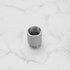 2Pcs 1/2" BSP Stainless Steel Male to Female Pipe Thread Extension Adapters, 25mm