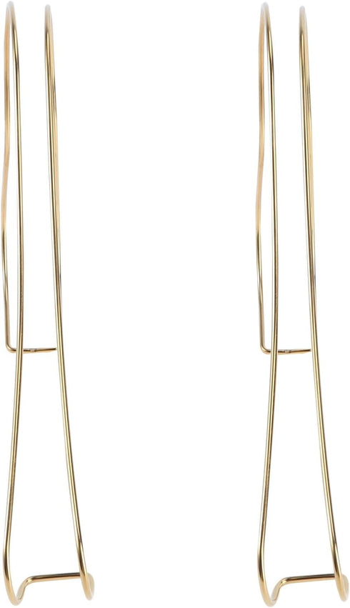 2pcs Luxshiny High Heel Shoe Display Rack Shoe Holder Elegant Store Display Stand Lightweight Portable Design No