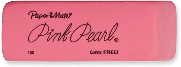 Paper Mate Pink Pearl Premium Erasers, 48 Medium Erasers (70520)