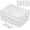 Zulkit Junction Box, ABS Plastic Dustproof Waterproof IP65 Universal Electrical Boxes, 5.9 x 4.3 x 2.8 inch