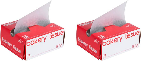 Durable Packaging BT-6 Interfolded Bakery Tissue Paper Sheets 6" x 10 3/4"