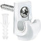 WAFJAMF 10-Pack String Light Hanger, Plastic Screw-in Hooks for Outdoor String Lights