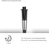 Malibu Metal Spike Stake Replacement, 3/4-14 NPSM Male Thread for Landscape Path/Spot Light Low Voltage Outdoor Lighting