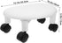 DOITOOL Rolling Low Stool Wheels Portable and Lightweight Under Desk Stool for Easy Assembly for Home and Office Use