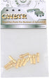 CNBTR Brass Collet for Rotary Tools, 0.5-3.2mm, Pack of 10 (4.3mm Shank Dia)