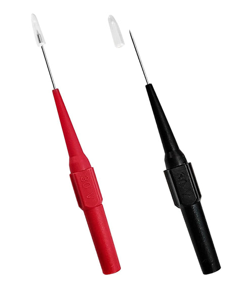 Extra-Thin Multimeter Test Leads, 0.7mm Probes, Circuit Tester Probe Pins, Non-Destructive Insulation Wire Piercing Lead
