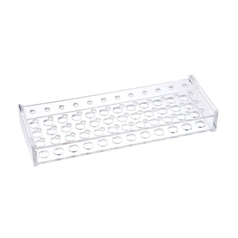 uxcell 2 Kind of Test Tube Rack Holder, Acrylic Lab Stand, 48-Well Clear for 1.5ml, 2ml