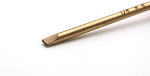 Non Sparking 1/4 Inch Flat Screwdriver, 4 Inch Working Length, Beryllium Bronze Copper Non Spark by TMAX