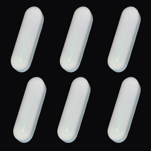 LABALPHA 6Pcs PTFE Magnetic Stirrer Mixer Stir Bar, 40mm/1.57 inch Magnetic Stir Bar