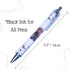 YJ PREMIUMS 7 PC Cow Pens | Cute Highland Cow Print Floral Kawaii Aesthetic School Office Supplies