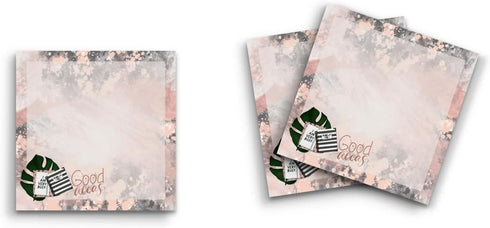 Sticky Notes 12 Pack, Good Ideas I am Very Busy Plan with Me, 3"x3" 50 Sheets Per Pad, Cute Funny Memo Note Pads