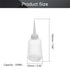 Utoolmart 6pcs Squeeze Bottle - 250ml Plastic Glue Oil Wash Bottles for DIY Label Tattoo