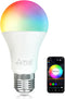 Smart Light Bulbs Dimmable, 9W E26 LED Smart Bulb Music Sync RGB