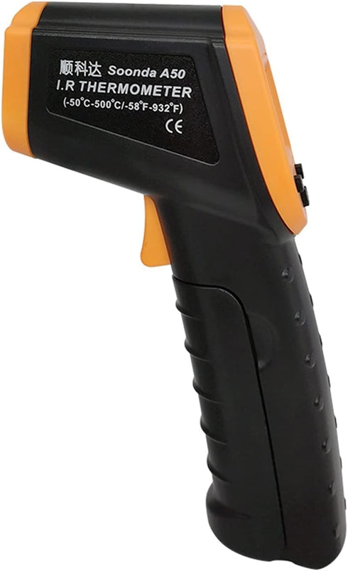 VGVGV Brix Refractometer, Infrared Thermometer Meter,Instrument Industry Kitchen Oil Water Baking IR Thermometer
