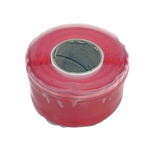 Prestige Import Group eXtreme Ultra Bond Self-Fusing Silicone Rubber Insulating & Repair Tape - 1 Inch Width x 10 Feet Length - 1 Roll - Color: Red