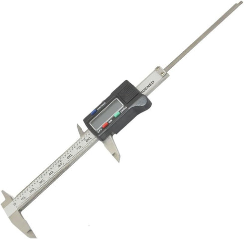 iKKEGOL Precision 100mm Digital Electronic Gauge - 4 Inch Stainless Steel Vernier Caliper Micrometer