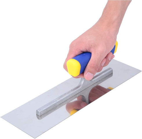 Professional Plastering Trowel Tool for Masonry, Grout, Skimming, Tile Tiling with Long Shank (300mm)
