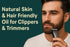 Trimmer 8 oz Hair Clipper & Oil Odorless Light Machine Oil (Coconut-Derived) Large Size Multipurpose for Hair Clippers