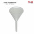 Funnel Polypropylene Plastic 90mm 3.5" Diameter 5-Pack