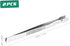 2pcs Stamp Tweezers, Philately Tool for Collectors
