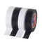 Color Guard Tape 4 Pack, PVC Electrical Glue Tape, 66 Feet, 0.7 Inch Black and White Insulation Tape