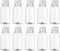 STOBOK 3.40 Oz Transparent Milk Storage Bottles with Leak-Proof Sealing Caps Pet