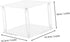 Homoyoyo Transparent Acrylic Pen Holder Rack Sturdy Desktop Organizer for Pens Pencils Tools Stylish Display Stand