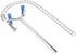 Akozon Stainless Steel Laboratory Beaker Chain Clamp Clip for 80-150mm Dia Beaker Container or Flask Chemical Equipment