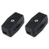 2PCS Inline Rotary Cord Switch Replacement - Gear Rotary Switch Direct Plug-in Light Wire Switch for 18/2 SPT-2 Lamp