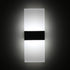 Mobestech LED Wall Light Modern Acrylic Wall Sconce Rectangle Wall Lamp for Bedroom Living Room Stairway Hotel Hallway