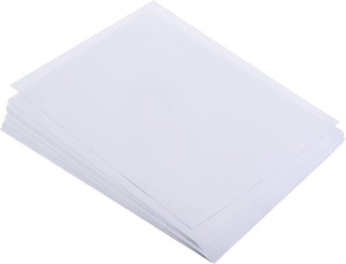 MECCANIXITY 50 Sheets Colored Copy Paper, 8 1/2 Inch Printer Paper, 22lb/80gsm, White for Office Printing, Document