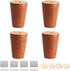 KDDEON Solid Wood Furniture Legs,Tapered Replacement Sofa Legs,Coffee Table Legs,for DIY Desk/TV Cabinet/Bedside