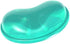 Ergonomic Silicone Gel Wrist Support Mouse Pad - Clear Heart-Shaped Translucent Hand Pillow Cushion, Green