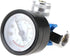Air Pressure Regulator, Fydun 1/4 Spray Paint Gun Pressure Gauge Pneumatic Tool Accessory