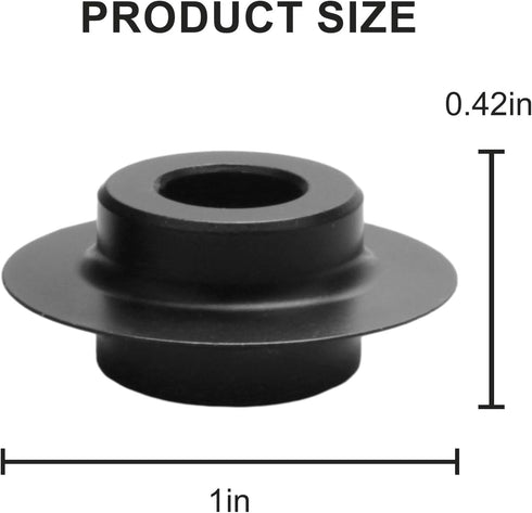 Pipe Cutter Replacement Wheel 33170 for Ridgid Pipe Cutter 30, 40, 108, 109, 109P, 154 and 156 - 2 Pcs